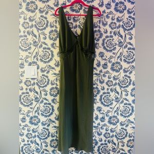 NWOT Stunning Green Lace Wild Fable Maxi Dress 3XL